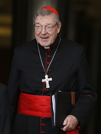 Le cardinal australien George Pell