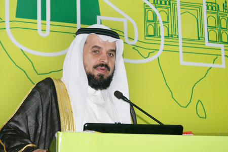 Abdulmajeed Al-Omari, le chef des relations étrangères au Ministère des Affaires Islamiques d'Arabie Saoudite